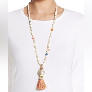 Chico’s Reese Tassel Necklace NWT